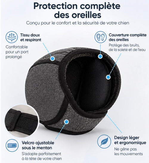 PawCalm — Casque antibruit apaisant pour chien